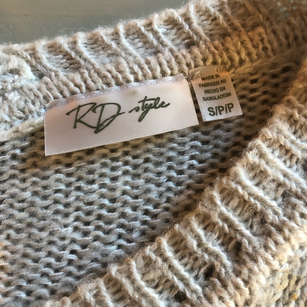 Beige sweater by RD style, size S/P